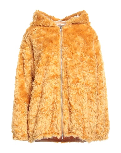 GRIFONI Teddy Coat Marigold 40% Mohair wool, 40% Acrylic, 20% Polyester