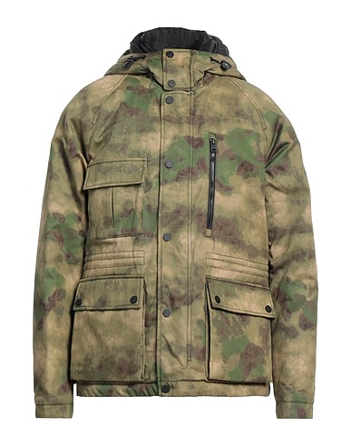 WOOLRICH Jacket Military green 100% Cotton