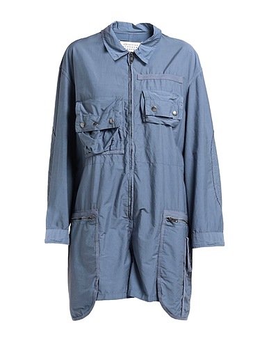 MAISON MARGIELA Jumpsuits and Dungarees Slate blue 67% Cotton, 33% Polyamide
