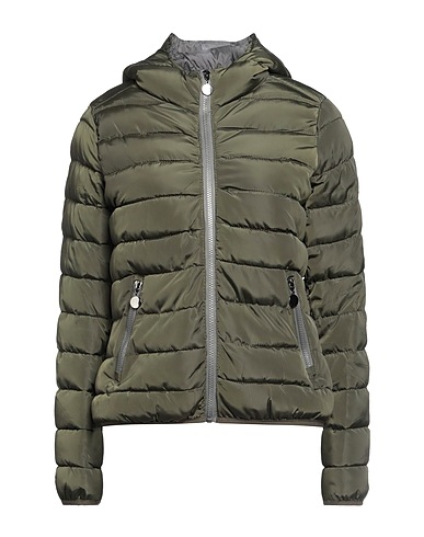TSD12 Piumino Verde militare 100% Poliestere