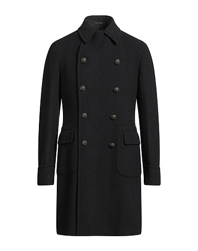 TAGLIATORE Coat Midnight blue 81% Virgin Wool, 19% Polyester