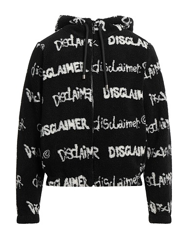 DISCLAIMER Kunstpelz Schwarz 55% Acryl, 45% Polyester