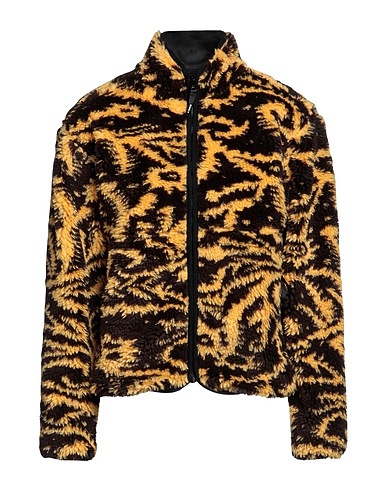 OBEY Teddy Coat Yellow 100% Polyester