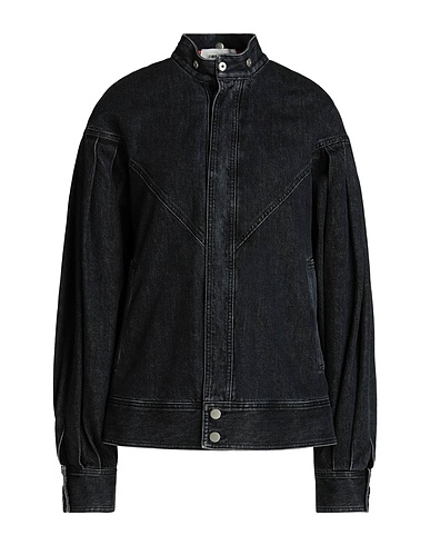 CIRCUS HOTEL Denim jacket Black 100% Cotton