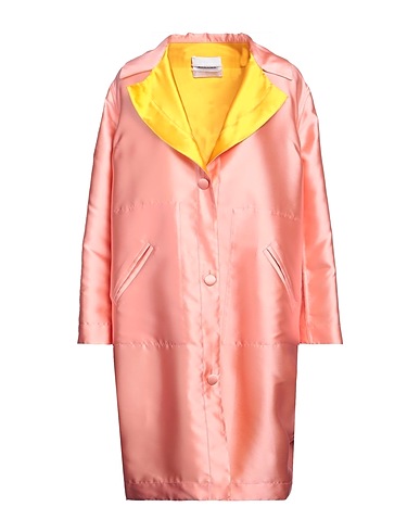 BRAND UNIQUE Full-length jacket Salmon pink 100% Polyester