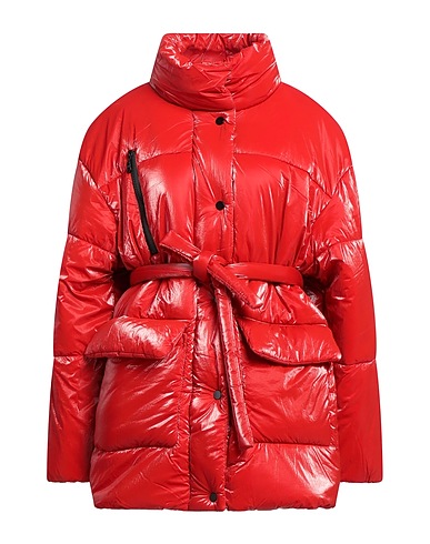 BAUM UND PFERDGARTEN Shell jacket Red 100% Recycled polyamide, Polyester