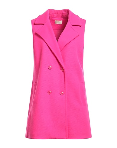 TOY G. Double breasted pea coat Fuchsia 85% Polyester, 12% Viscose, 3% Wool