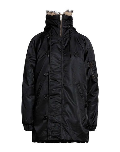 OTTOD'AME Coat Black 100% Nylon