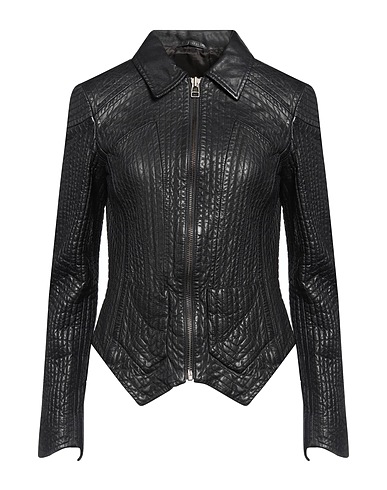 STEWART Biker jacket Midnight blue 100% Lambskin