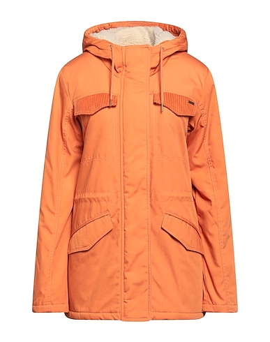 BILLABONG Coat Orange 65% Polyester, 35% Cotton