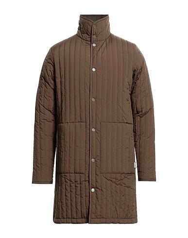 RAINS Shell  jacket Khaki 100% Polyester