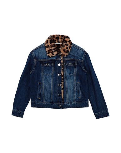 MET JEANS Jeansjacke Blau 100% Baumwolle, Polyester