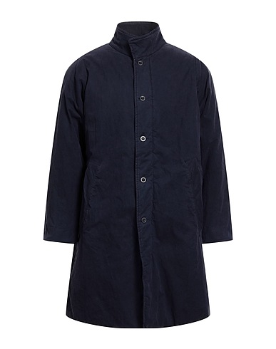LABO.ART Coat Navy blue 71% Cotton, 29% Polyamide
