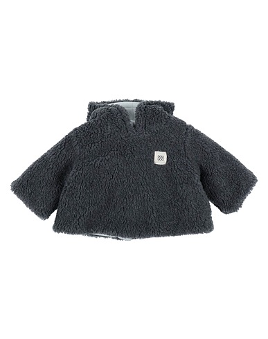 DOUUOD Teddy Coat Piombo 100% Poliestere