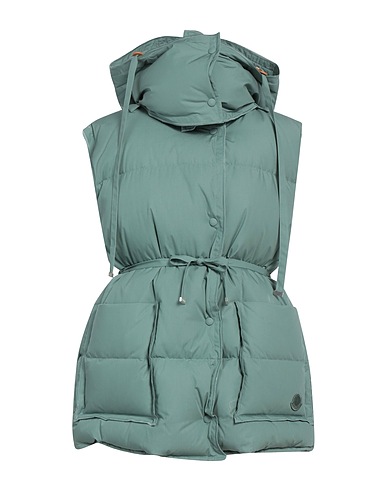 2 MONCLER 1952 Steppjacke Salbeigrün 100% Baumwolle, Daunenjacke mit Gänsefedern