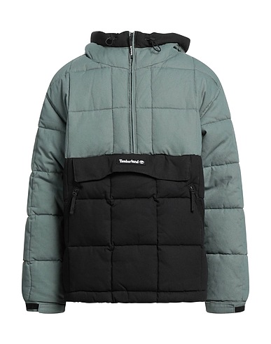 TIMBERLAND Shell jacket Sage green 100% Cotton