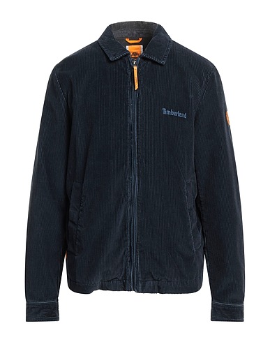 TIMBERLAND Jacket Midnight blue 100% Cotton