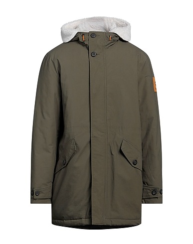 TIMBERLAND Mantel Militärgrün 98% Baumwolle, 2% Elastan