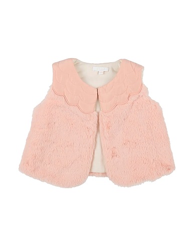CHLOÉ Teddy Coat Light pink 100% Polyester, Cotton
