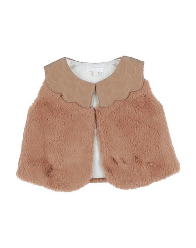 CHLOÉ Teddy Coat Sabbia 100% Poliestere, Cotone