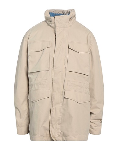 TIMBERLAND Jacket Beige 72% Cotton, 28% Nylon, Polyester