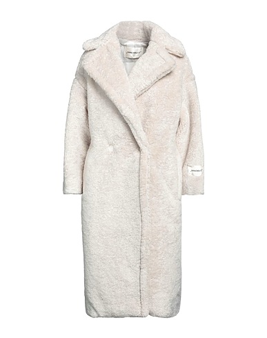 HINNOMINATE Teddy Coat Panna 100% Poliestere