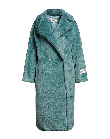 HINNOMINATE Teddy Coat Turquoise 100% Polyester