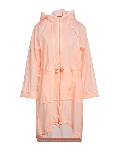 ELISABETTA FRANCHI Full-length jacket Apricot 100% Polyurethane
