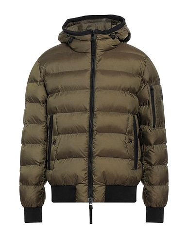 DEKKER Shell  jacket Military green 72% Polyamide, 28% Polyester