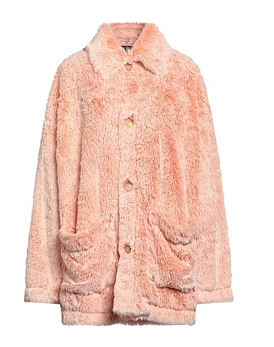 PALM ANGELS Fausse fourrure Saumon 100% Polyester