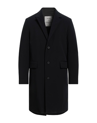 PAOLONI Coat Black 86% Polyamide, 14% Elastane