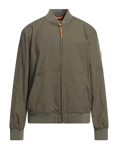 TIMBERLAND Bomberjacke Militärgrün 98% Baumwolle, 2% Elastan