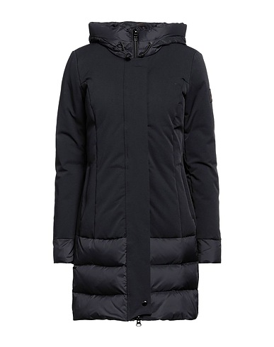 DEKKER Shell  jacket Black 91% Polyamide, 9% Elastane