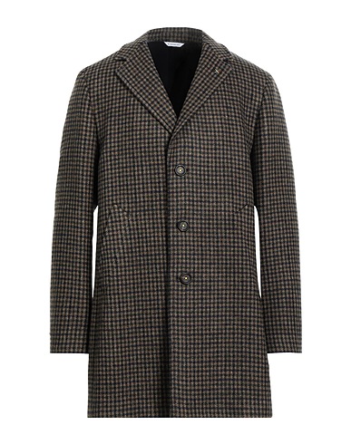 MANUEL RITZ Mantel Khaki 48% Acryl, 27% Polyester, 20% Wolle, 5% Andere Fasern