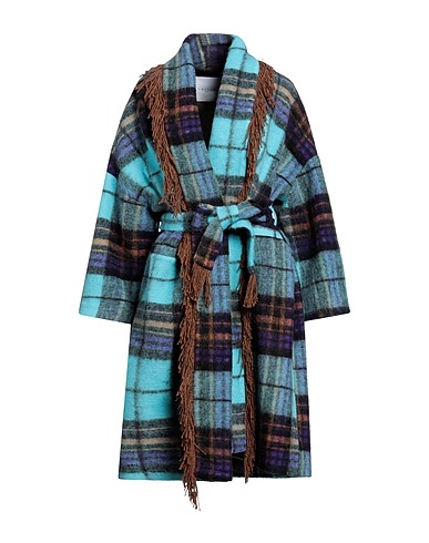 GAëLLE Paris Coat Sky blue 68% Wool, 32% Polyester