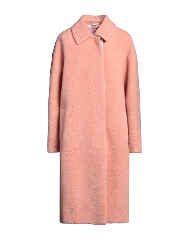 MANUEL RITZ Teddy Coat ROSA 54% Acrilico, 46% Poliestere, Cotone