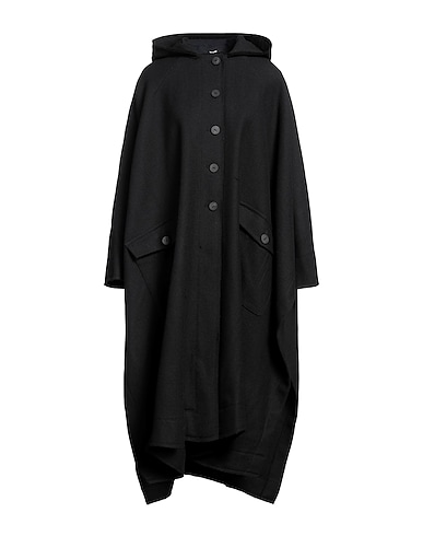 ISABEL BENENATO Cape Black 70% Virgin Wool, 30% Polyamide