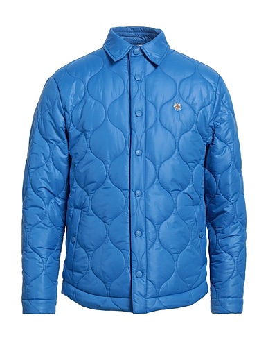 MANUEL RITZ Steppjacke Azurblau 100% Polyamid