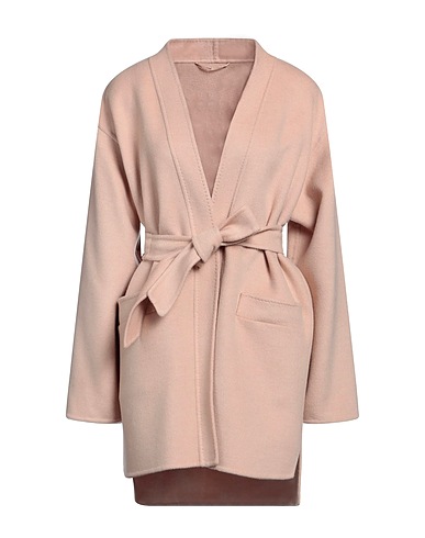 MAX MARA Cappotto Rosa chiaro 100% Lana di cammello