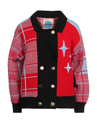 MOTOGUO Jacke Rot 80% Merinowolle, 20% Nylon