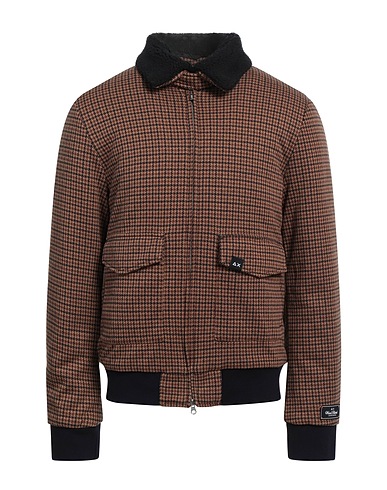 SUN 68 Bomber Camel 60% Polyester, 23% Cotton, 17% Wool