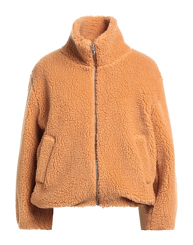 HAVEONE Teddy Coat Camel 81% Polyester, 16% Acrylic, 3% Other Fibres
