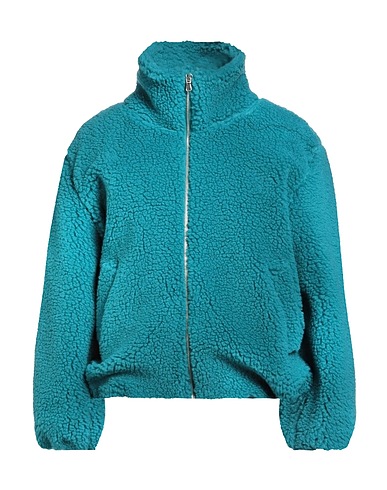 HAVEONE Teddy Coat Deep teal 81% Polyester, 16% Acrylic, 3% Other Fibres