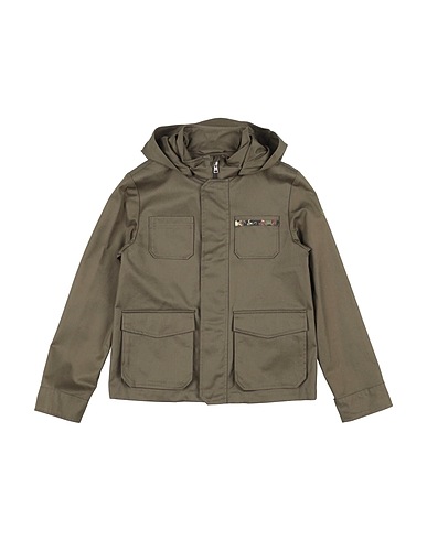 HERNO Giubbotto Verde militare 100% Cotone, Poliestere