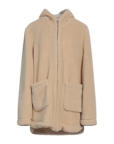 HAVEONE Teddy Coat Beige 100% Polyester