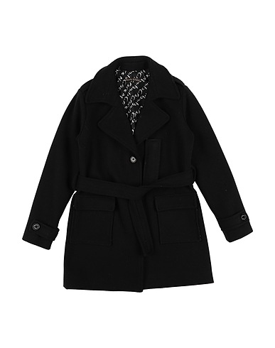 MANILA GRACE Coat Black 100% Polyester