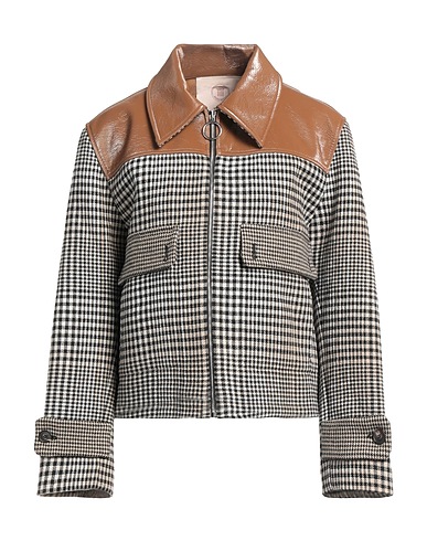 TELA Jacke Braun 42% Baumwolle, 32% Wolle, 14% Polyamid, 11% Polyester, 1% Andere Fasern