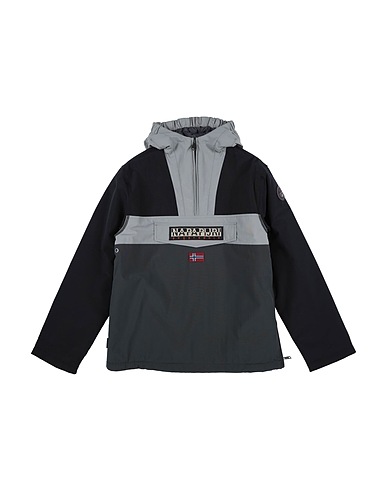 NAPAPIJRI Shell  jacket Grey 100% Polyamide, Polyurethane