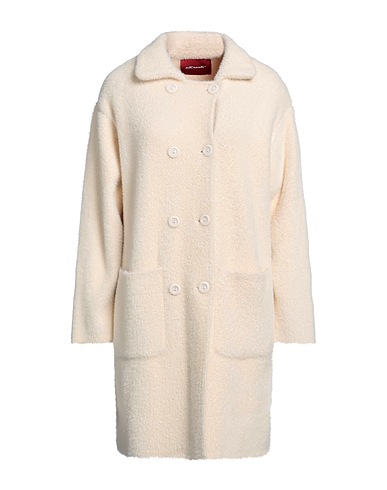 MARTA MARZOTTO Coat Ivory 94% Nylon, 6% Polyester