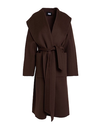 ALPHA STUDIO Cappotto Testa di moro 100% Lana